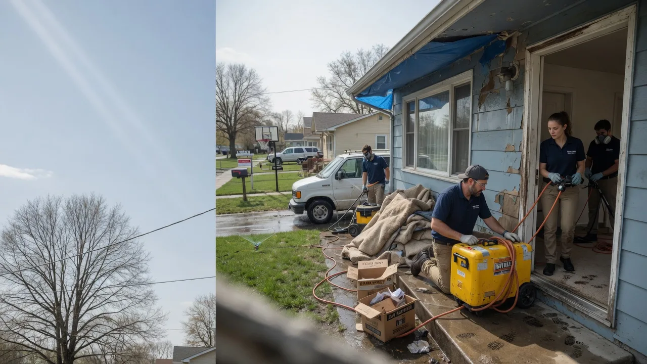 Basement Flood Cleanup in Leon, WV near me